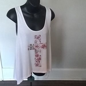 Forever 21 Flowy String Back Flirty Tank Top